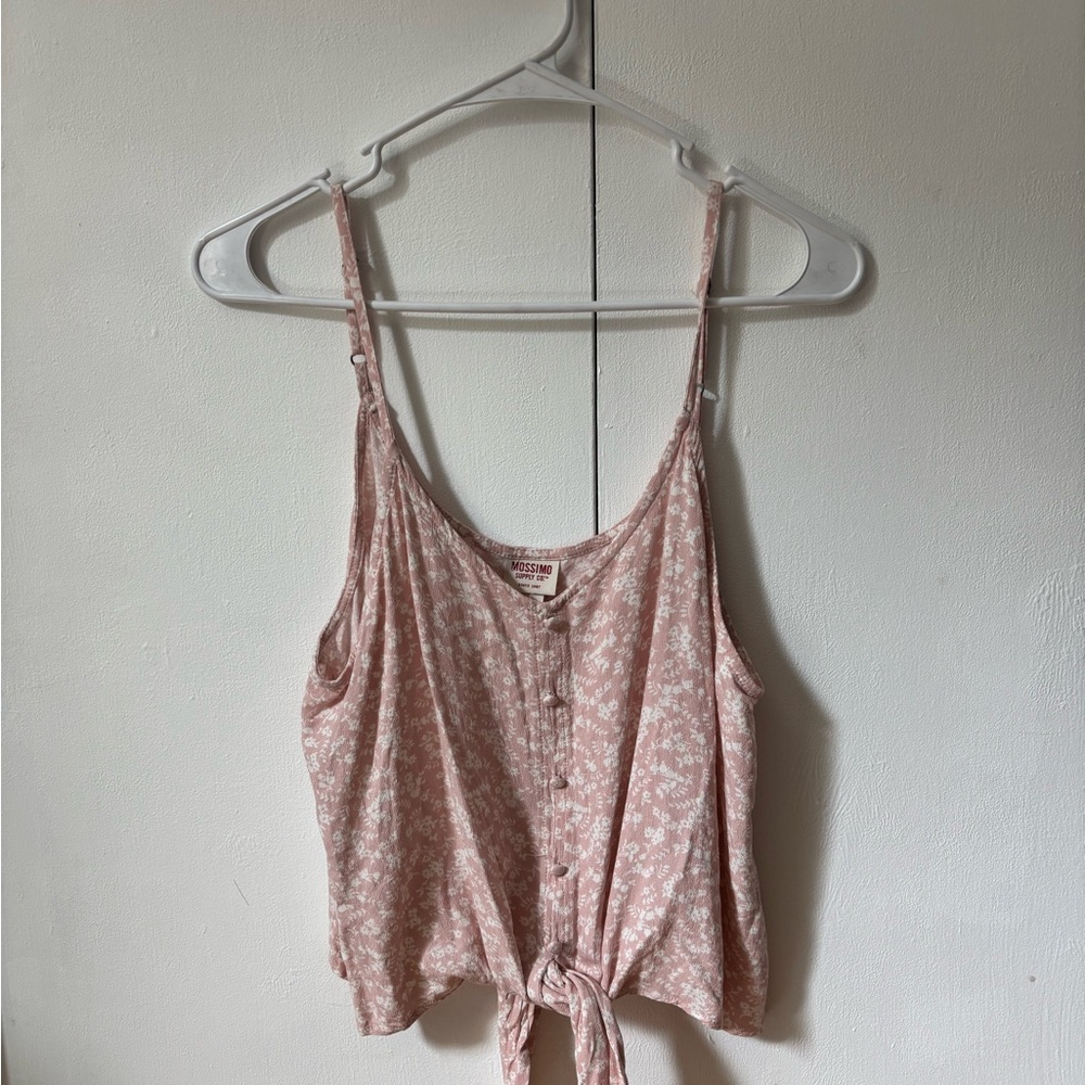 Mossimo Supply Co. LIKE NEW Pink Button-Down Top